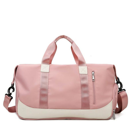 Neuer Stil der praktischen Sports Pink Duffle Sporttasche mit Schuhfach