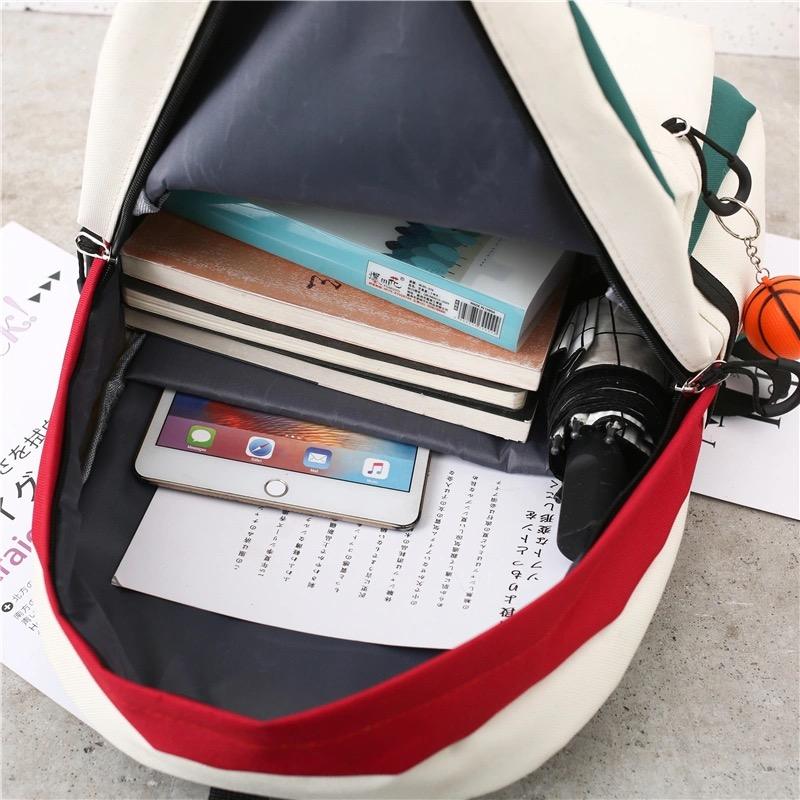 benutzerdefinierte stilvolle Mädchen Schulrucksack Tasche Set leichte wasserdichte Casual School Student Bookbag