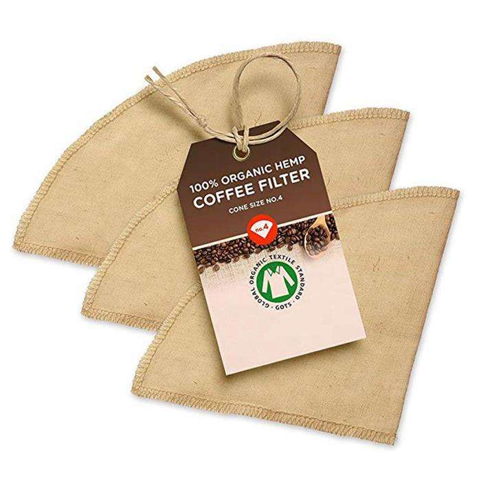 Kundenspezifisches Logo Langlebige Overlocknähte Natürliche Farbe Umweltfreundlich Wiederverwendbar GOTS Hanf Jute Bio-Baumwolltuch Kaffeefilter