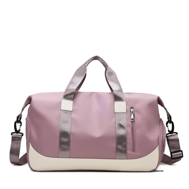 Neuer Stil der praktischen Sports Pink Duffle Sporttasche mit Schuhfach