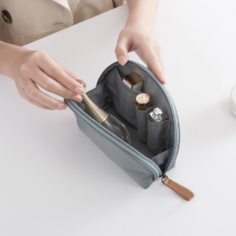 Neues Design von Muschelform Reisekosmetik Make-up Tasche Kulturbeutel mit Beutel