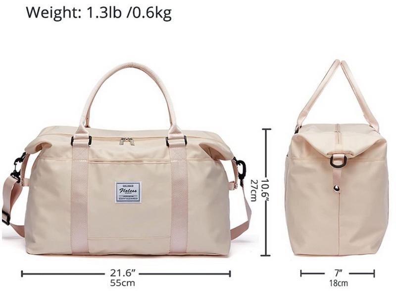 Wasserdichte Weekender-Gepäck-Reisetaschen mit individuellem Logo, Sport-Reisetasche für die Nacht mit Tragegriff