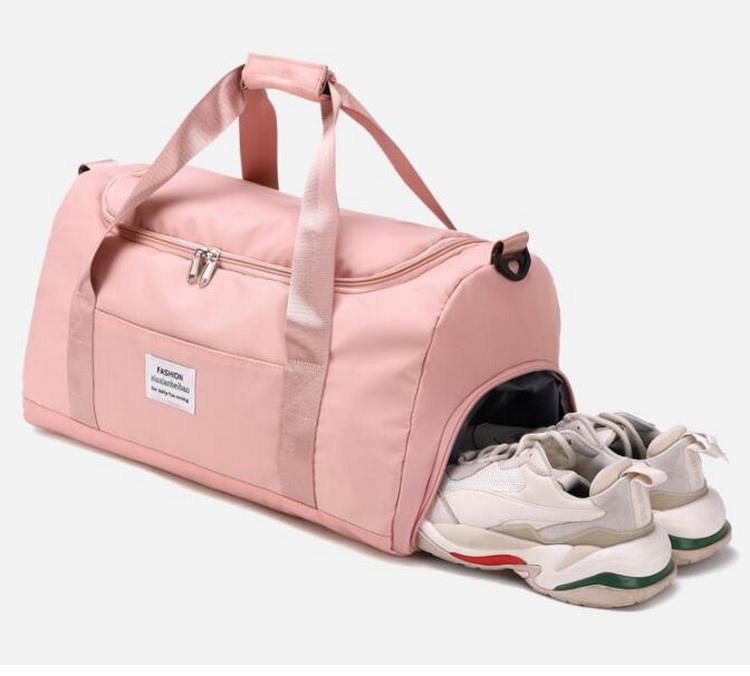 Premium Big Women Yoga Dance Garment Duffle Bag Wasserabweisend Overnight Travel Gym Sport Seesack mit Schuhfach