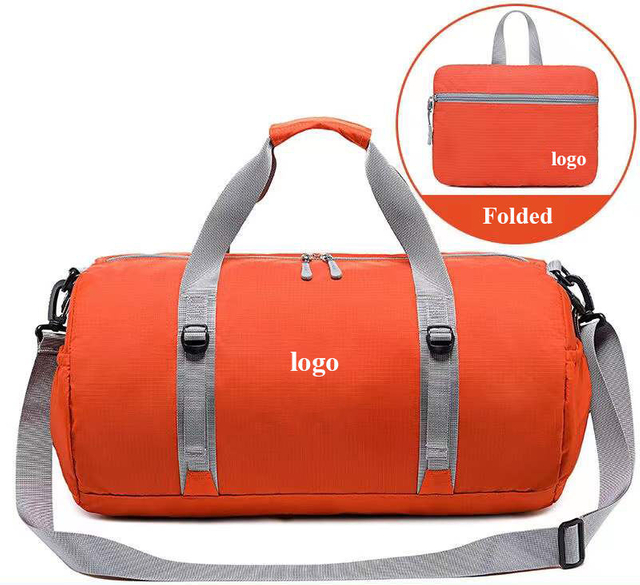 Sporttasche Mit Nasstasche & Schuhfach – 46x22x23 Cm, Faltbar, Wasserdicht Für Fitness & Reisen