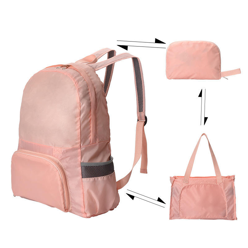 Ultraleichter faltbarer Camping-Outdoor-Reisen, Radfahren, faltbare Einkaufstasche, Schulrucksack