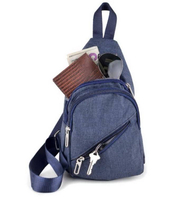 Brusttasche in OEM-Qualität, Messenger-Umhängetasche für Herren, verschleißfester Sling Cross Body Satchel Daypack mit Riemen