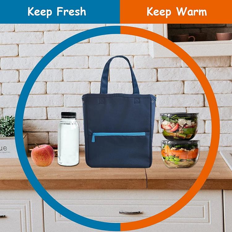 Maßgeschneiderte Großhandelsfabrikpreis umweltfreundliche beliebte neue recycelte iso-thermische Kühltaschen für das Mittagspicknick