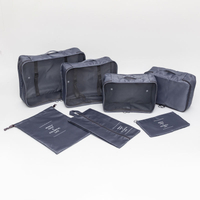 7-teiliges Set Reisegepäck Organizer Packing Cubes Große leichte wasserdichte Aufbewahrungstasche Handgepäck Reisekleidung Schuhtasche