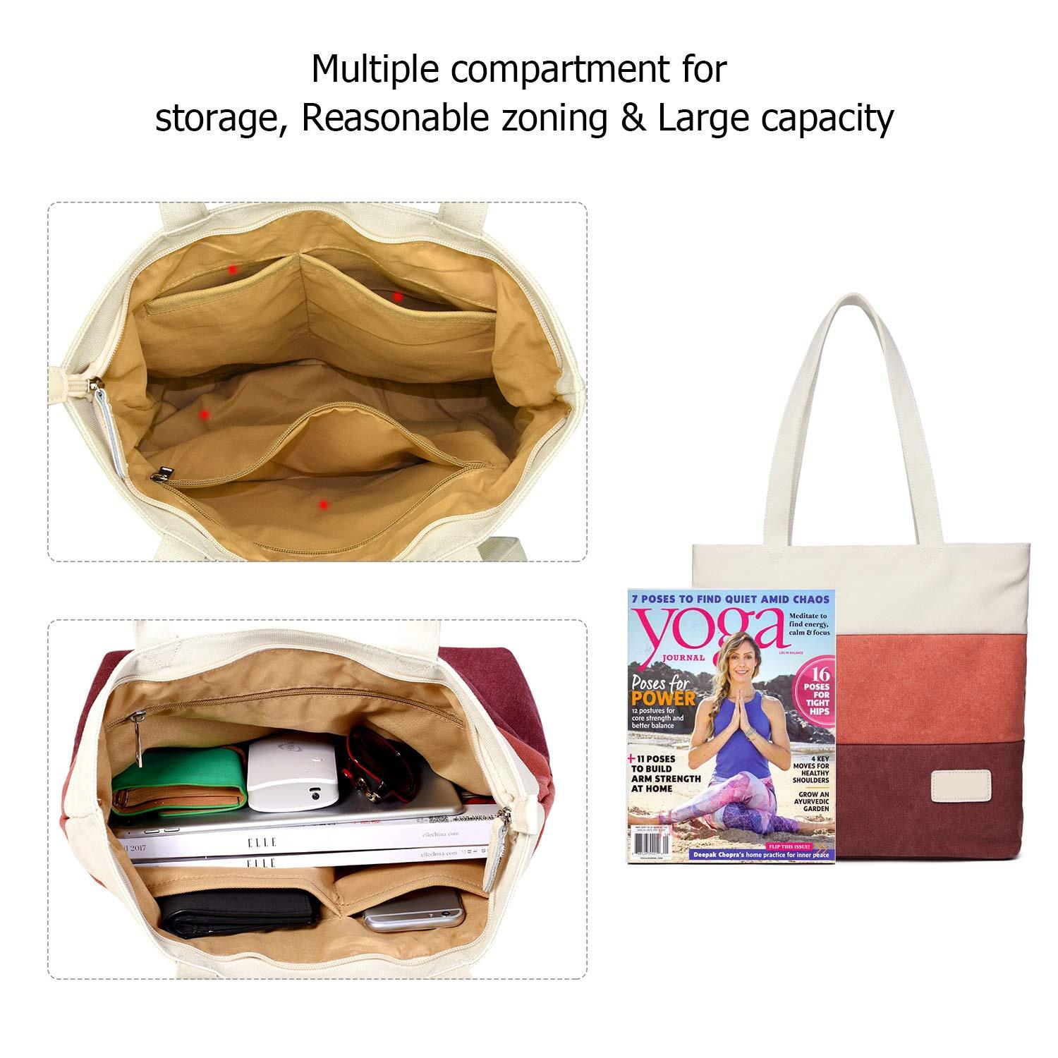 Amazon's New Nags Purse Shoulder Handtasche Tote Messeng Damen Canvas Schulter Handtasche Tote Bag