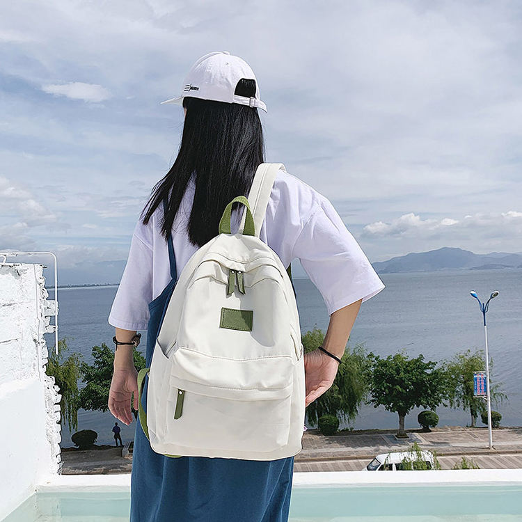 individueller Schulrucksack mit Logo, leichter kleiner Reiserucksack für Mädchen und Frauen