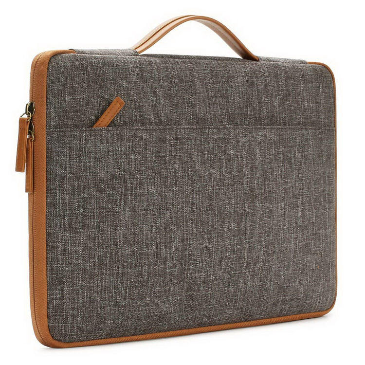 17-Zoll-Laptop-H&uuml;lle, Aktentasche, tragbar, mit Pl&uuml;schfutter, Laptop-H&uuml;lle, Notebook-Tasche