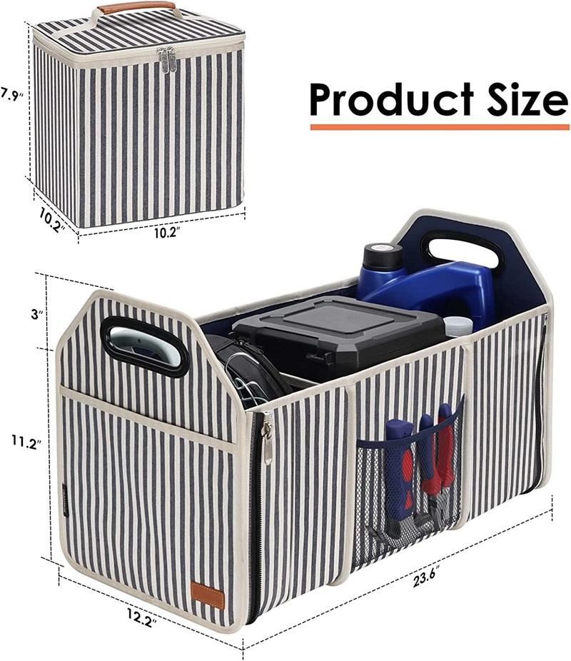 Custom Car Trunk Organizer und Storage Car Folding Storage Organizer mit Cooler Suv Trunk Target Tool Box Bag