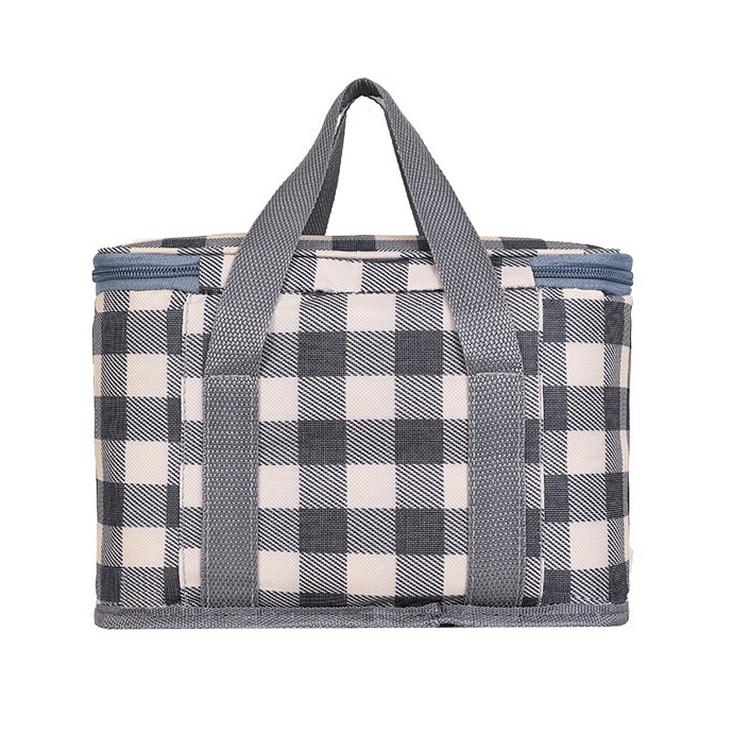 2022 Frauen Mädchen Oxford Thermal Handtaschen Aluminiumfolie Kühler Lunch Bag Isolierte Taschen Für Schulkinder