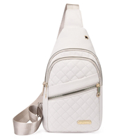Wasserdichte Business-Freizeit-Brust-Reisetasche über der Schulter Brusttasche benutzerdefinierte Sling-Tasche für gesteppten Stoff