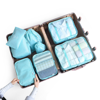8 Set Packing Cubes Gepäck Travel Organizer Set Packing Organizers Cubes für Travel Cube Set Organizer Gepäck