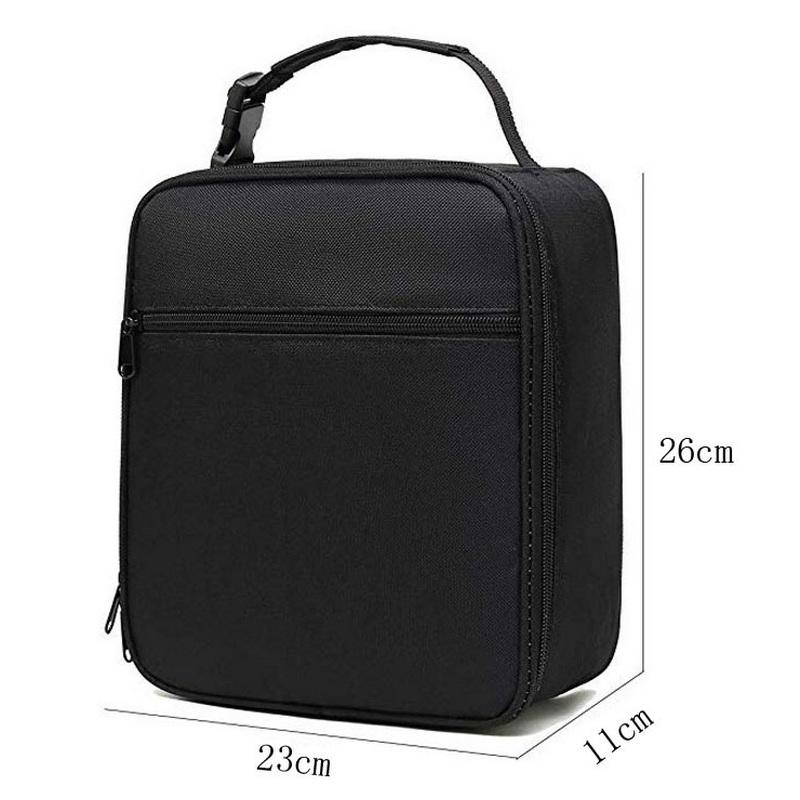 Business-Isolierbeutel im neuen Stil, Lunch-Taschen mit einer seitlichen Netztasche