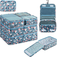 Großhandel 8er-Pack Verpackungswürfel Reisegepäck-Organizer Reisekleidungs-Organizer 8 Set Packwürfel für Koffer
