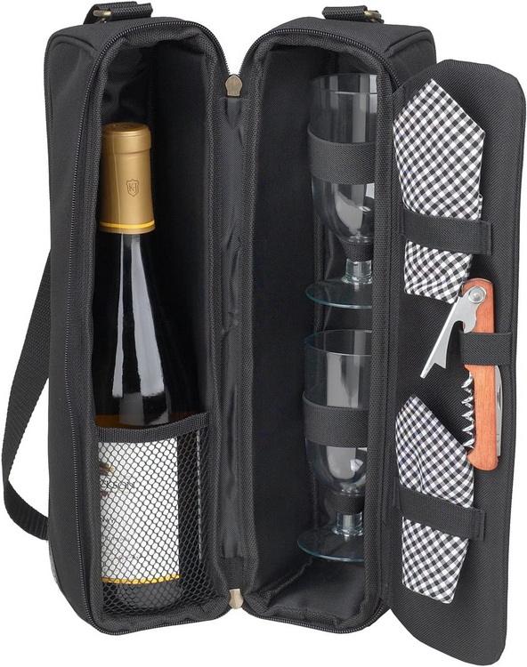 Neue Ankunfts-Oxford-Weinflaschen-Tragetasche für den Reisegroßhandel mit individuellem Logo, Luxus-Weintaschen für Weinflaschen