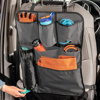 BackPockets Auto-Organizer mit Sitzlehnen-Aufbewahrungstaschen und Taschenspendern Auto-Rücksitzbezug für Kinder