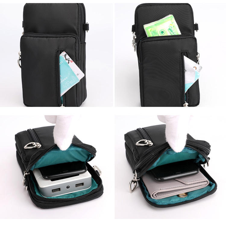 Heißer verkauf mini telefon tasche riemen schulter umhängetasche crossbody seitentaschen für mädchen umhängetasche