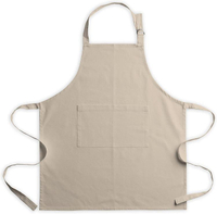 Großhandel benutzerdefinierte Logo Kochschürze Fabrik aus billiger Küchenschürze Baumwolle
