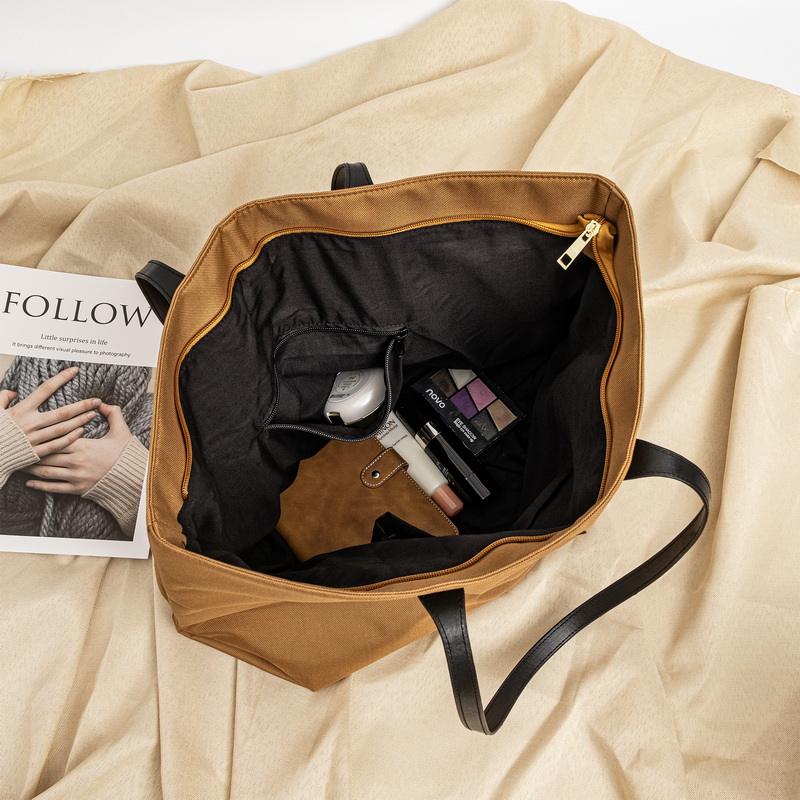Neuer Stil Frauen Utility Gym Sommer Shopping Reise Handtaschen individuelles Logo Arbeitstasche mit Ledergriff