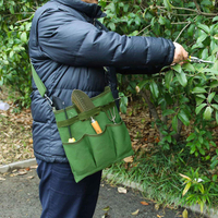 Garden Craft Kit Outdoor Garden Kit Tasche mit einer Umhängetasche und Gartengeräte Canvas Fanny Pack