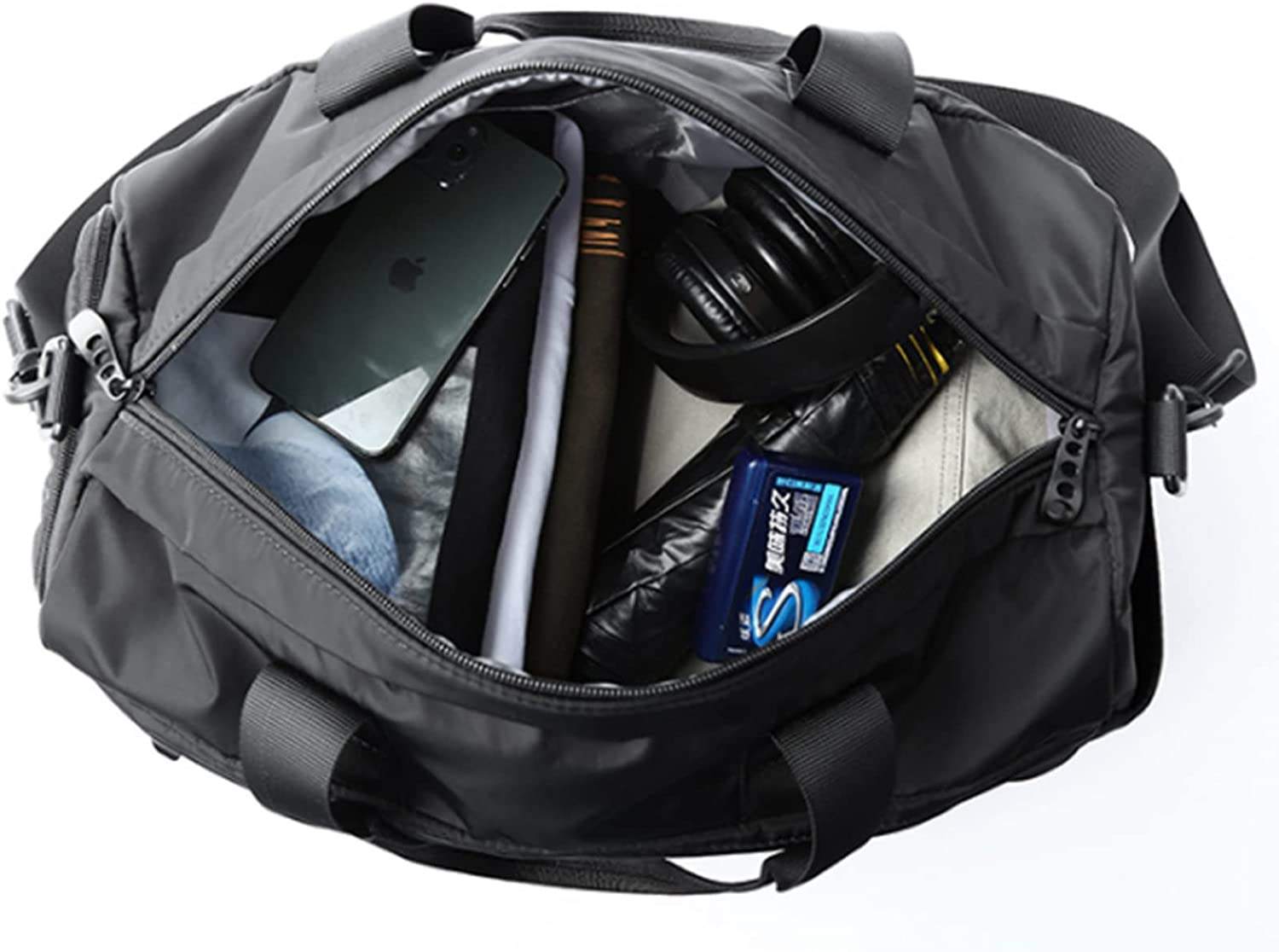 Sporttasche Reisetasche für Damen Herren mit Schuhfach Wasserdichter Weekender Reisetasche für die Nacht
