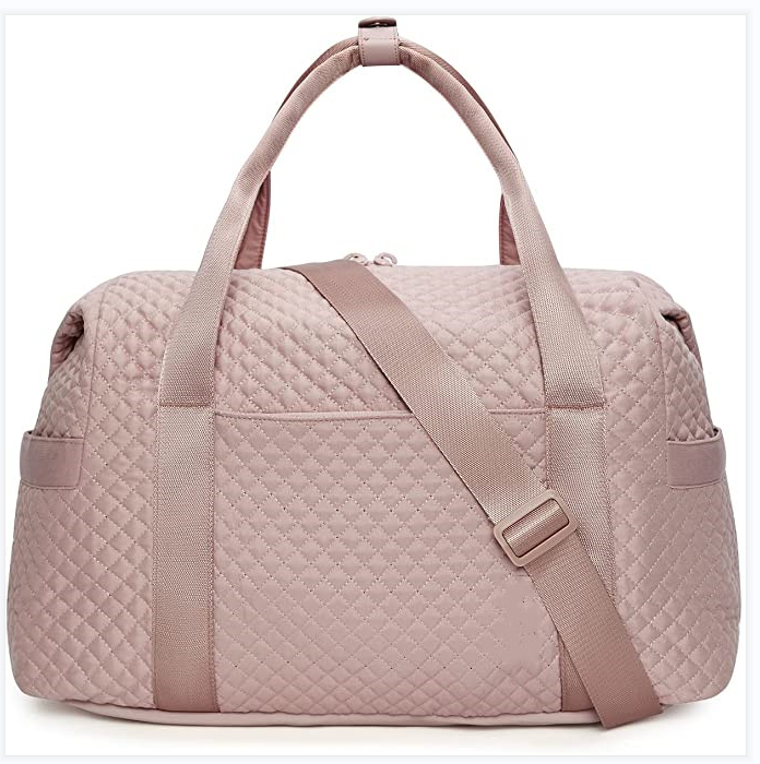 Sport Duffle Bag Carry Folding Pink Travel Seesack Wasserdichte Reisetasche mit großer Kapazität