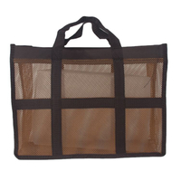 Wiederverwendbare Einkaufstaschen mit benutzerdefiniertem klarem Einkaufstaschenlogo Polyester-Einkaufstasche