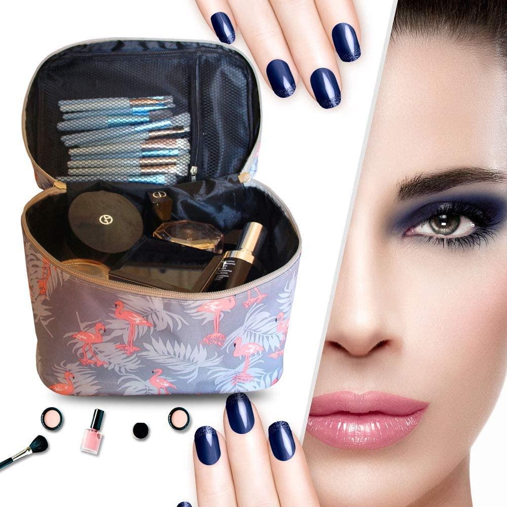 Outdoor-Reisen Trousse Maquillage Make-up-Tools Aufbewahrungs-Organizer Reißverschluss Kulturbeutel Kosmetiktaschen für Frauen