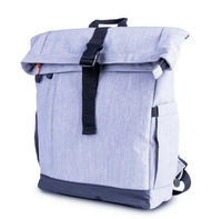 Unisex Schule Business Travel Laptop Rucksack Wasserdichte Anti-Diebstahl-Tasche Rucksack Roll Top Rucksack mit USB