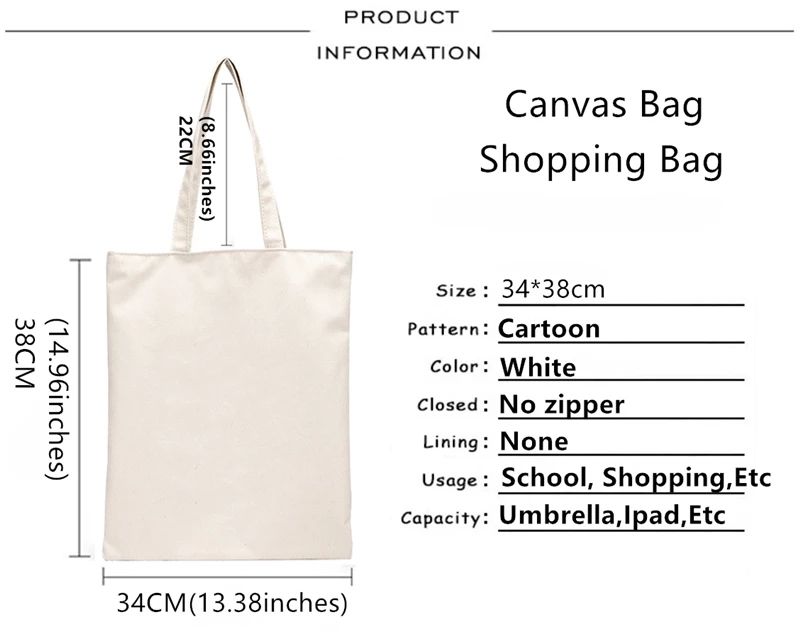 Strapazierfähige Wochenend-Einkaufstasche aus Öko-Baumwolle Reise-Schulter-Einkaufstasche aus Segeltuch