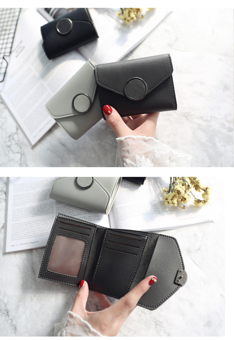 Versandfertig Maßgeschneiderte Mode-PU-Leder-Brieftasche für Frauen